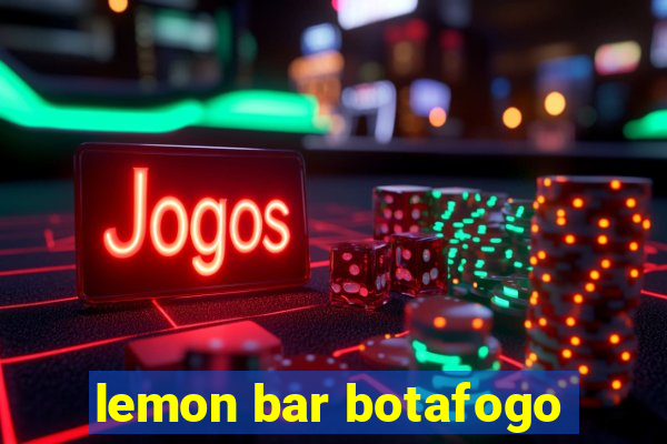 lemon bar botafogo